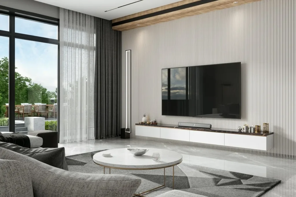 wnętrze nowoczesnego apartamentu